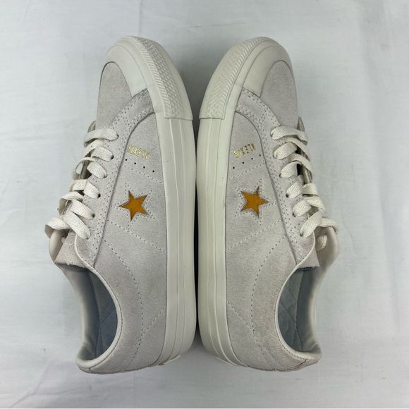 Converse One Star Pro AS 2 Ox Alexis Sablone 166401C White/Coast/Gold M 4.5/W 6 - Picture 6 of 8